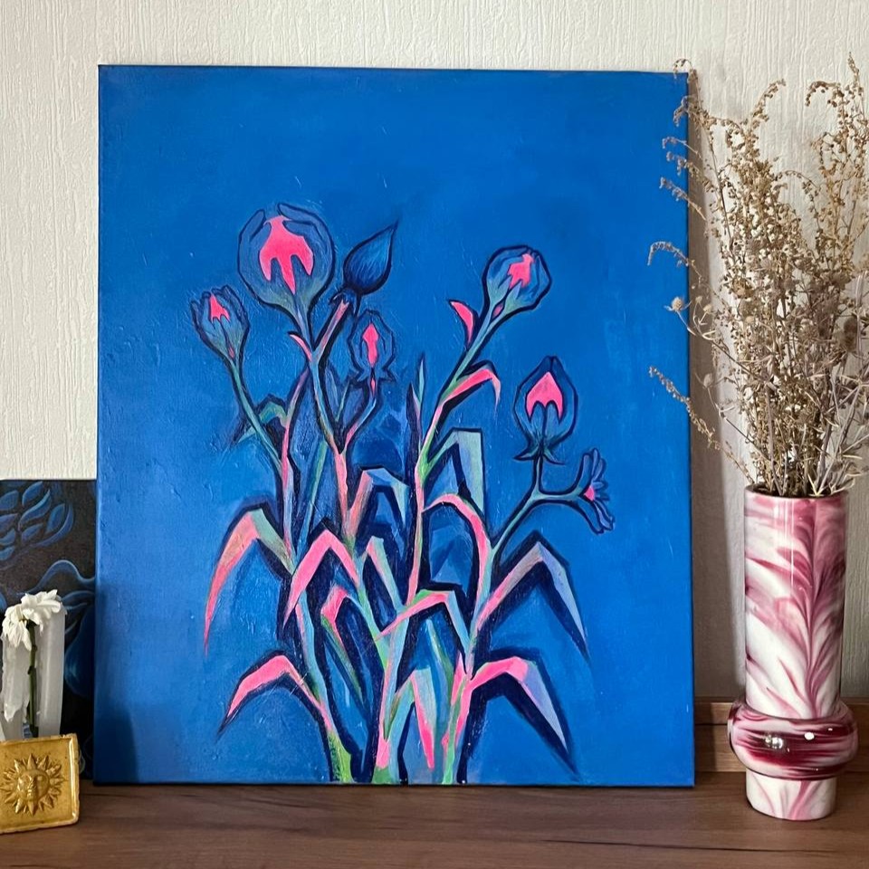 Acrylic on canvas by Qekkel